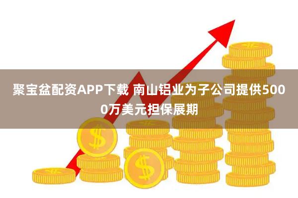 聚宝盆配资APP下载 南山铝业为子公司提供5000万美元担保展期